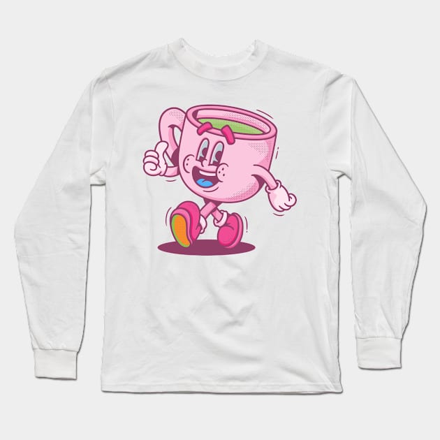 Build me up, buttercup! Long Sleeve T-Shirt by Mamadamme Gabrieux Art